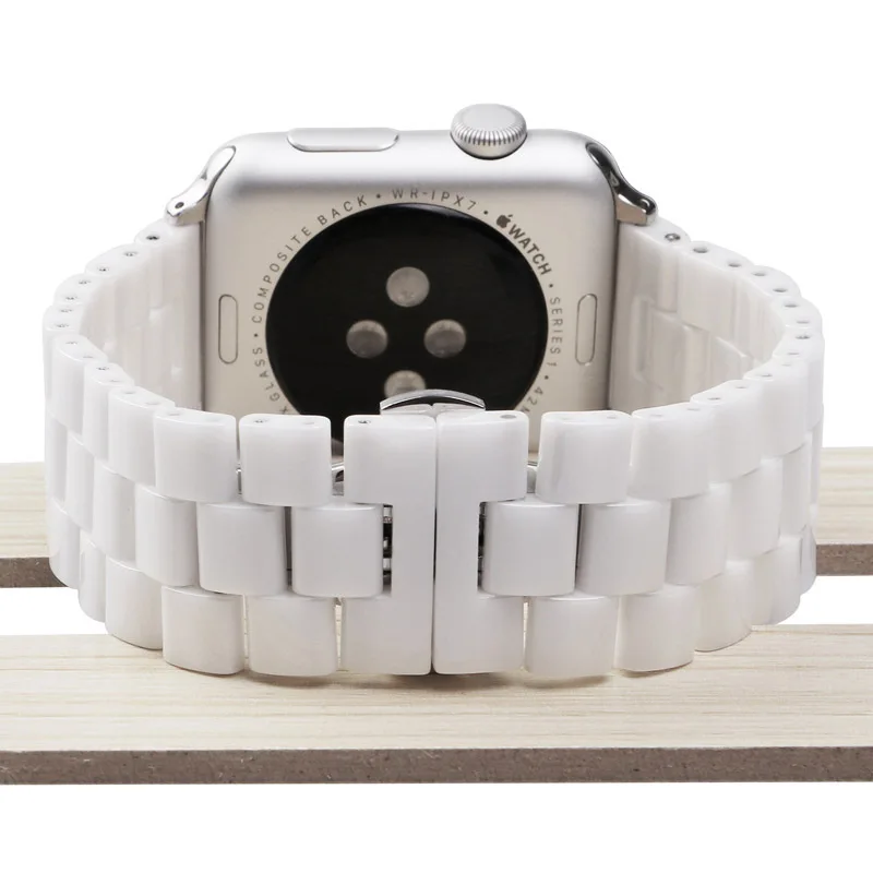 Керамический ремешок для часов Apple Watch 5/4 40 мм 44 браслет застежка 38 мм/42 iwatch серии 6 5