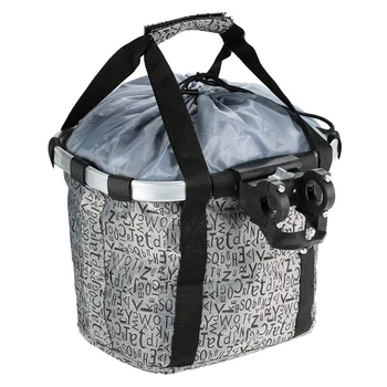 

Front Basket Detachable Bike Pet Vector Aluminum Alloy Gray