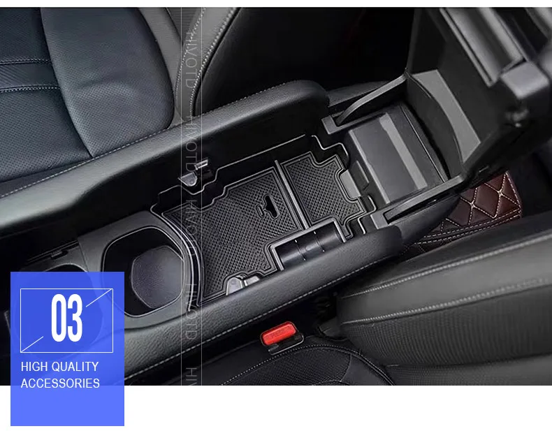 Hivotd для Honda Civic центральный автомобильный подлокотник для хранения коробка Многофункциональный Органайзер держатель для укладки аксессуары для интерьера