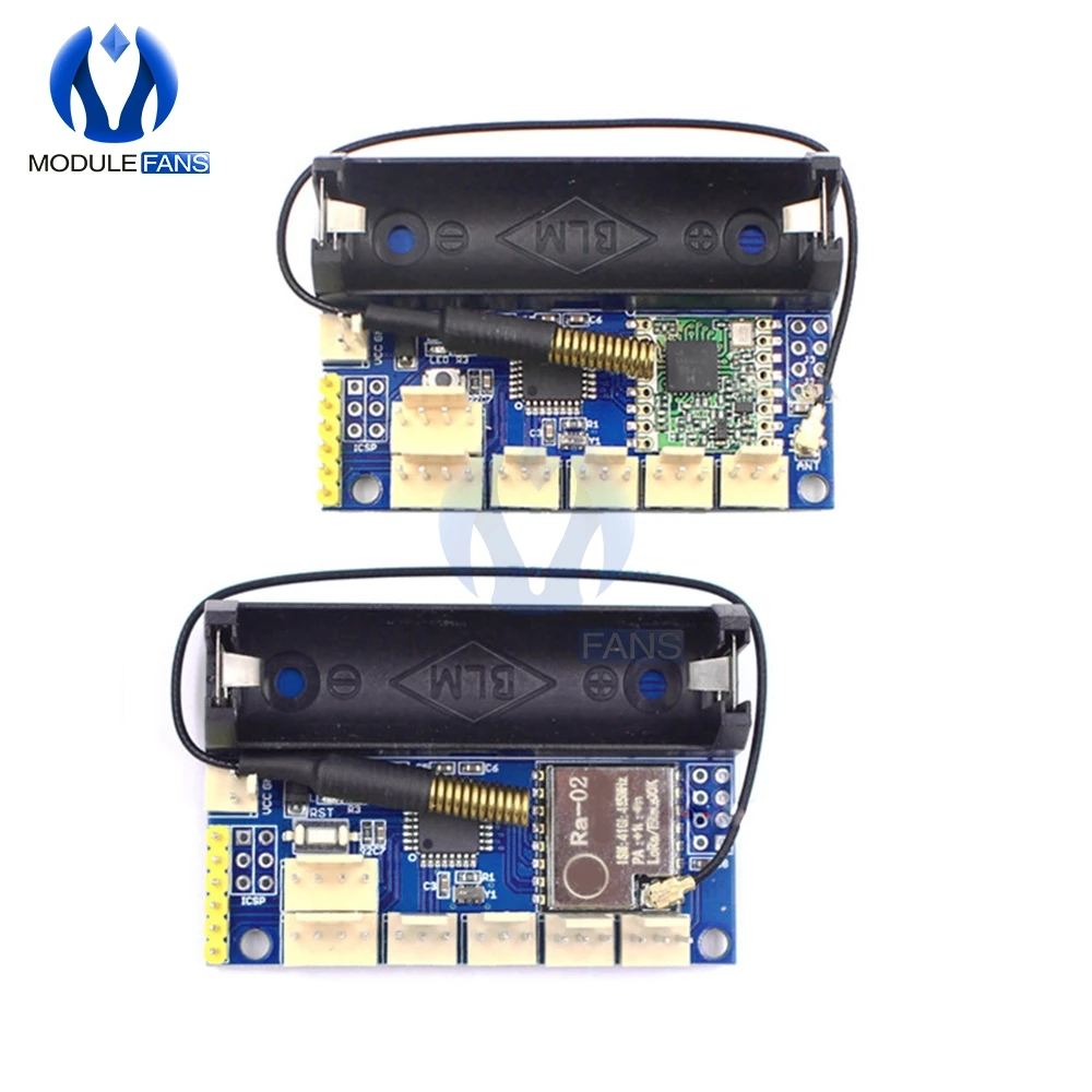 LoRa радио узел V1.0 V2.0 2,4G беспроводной модуль RFM95 RFM98 для Arduino ATmega328P mega328 3,7-12 В 433 МГц/868 МГц/915 МГц