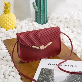 

Simple Twill Female New Crossbody Bag Fashion Women Casual Girls Square Ladies Chain Shoulder Bags Handbags Comfortable 2019 New