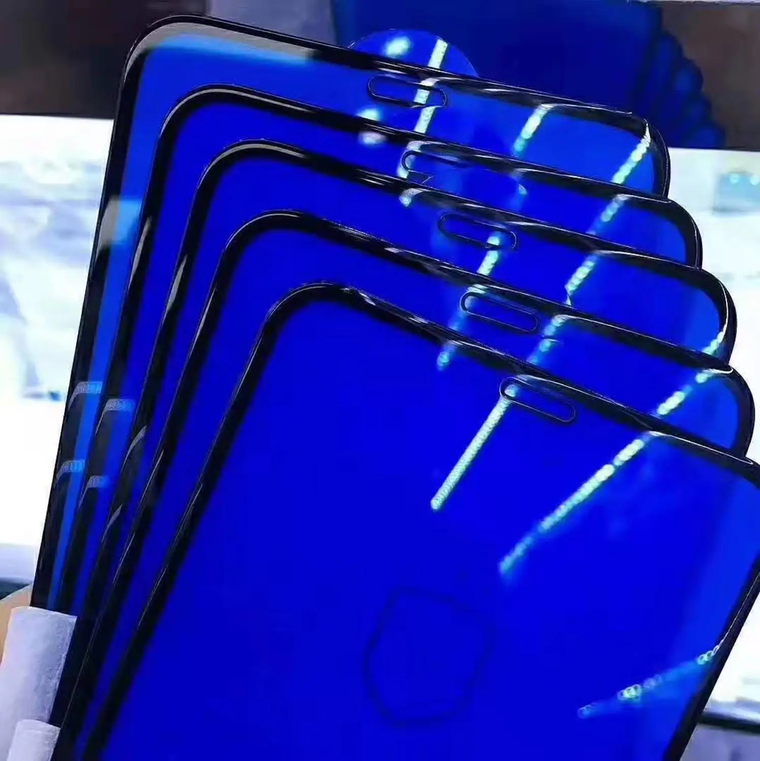 200pcs For IPHONE 12 Pro Max/11 Pro MAX/XS/XR Full Cover 10D Tempered Glass For IPHONE 7/6s/8 Plus Curved Edge Screen Protector
