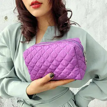 

Cosmetic Travel Zipper Bag Makeup Case Handbag Pouch Purse Organizer Storage Toiletry Organizer Storage