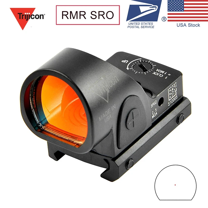 Trijicon Tactical hunting Red Dot Sight Collimator Sight Mini RMR SRO