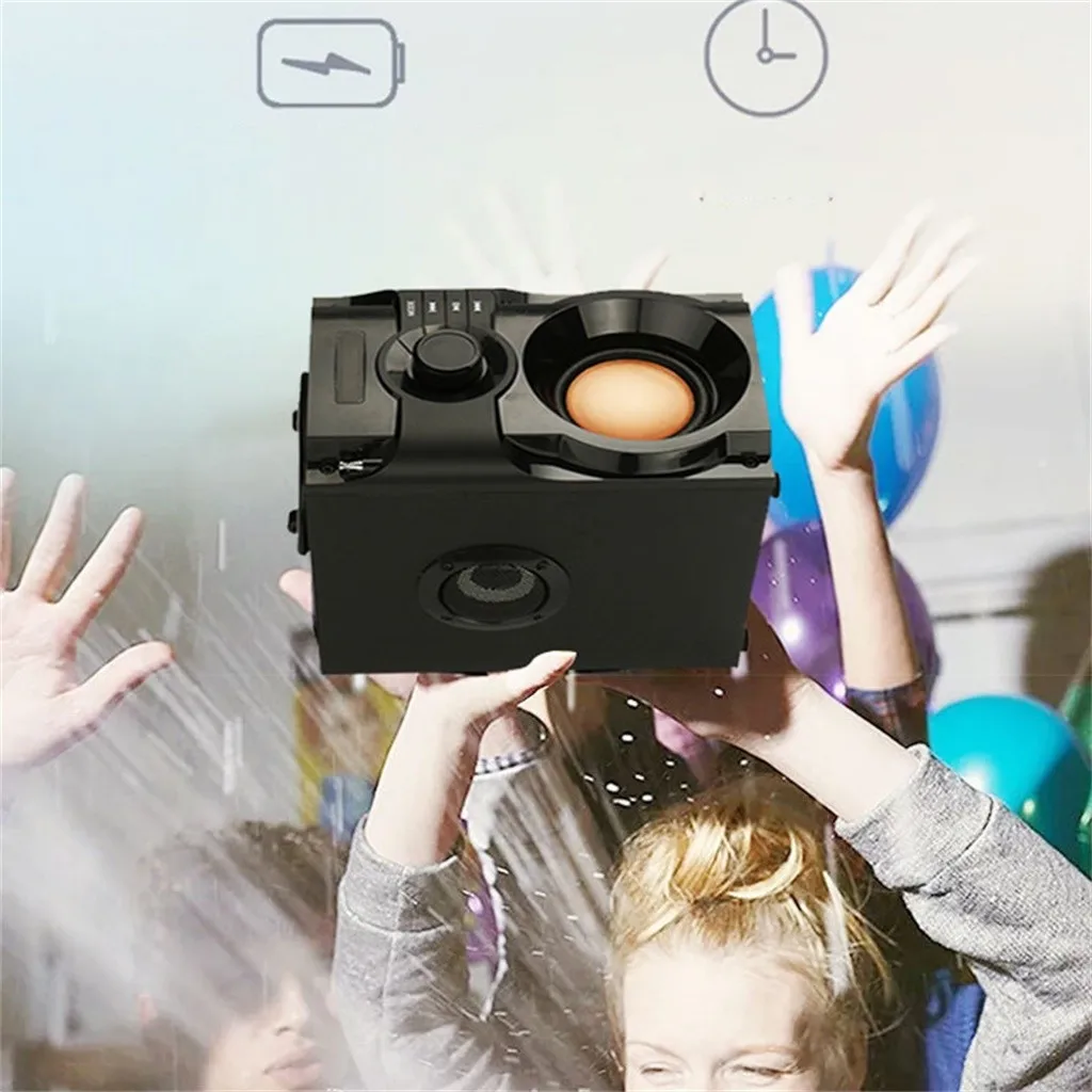 Portable Bluetooth Speaker Big Power Wireless Stereo Subwoofer Heavy Bass Speakers Sound Box Support FM Radio TF AUX USB