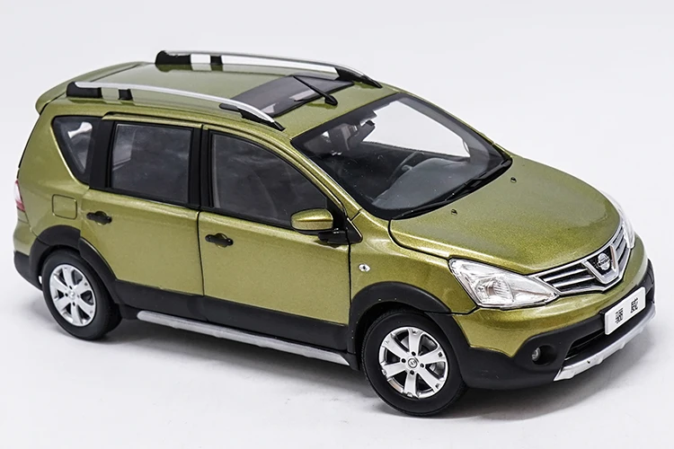1:18 высокое тщательное Nissan Livina сплав модель автомобиля статические металлические модельные автомобили с оригинальной коробкой