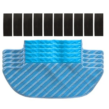 

Mop Cloths Cleaning Cloths For Ecovacs Deebot OZMO Slim 10 Vacuum Cleaner Parts Attachment Household Cleaning