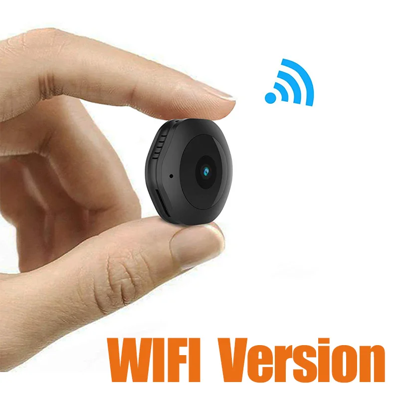 only WIFI camera Мини WiFi камера/DV, беспроводная HD 1080P Портативная Домашняя маленькая камера безопасности с активированным движением/ночным видением - Цвет: only WIFI camera