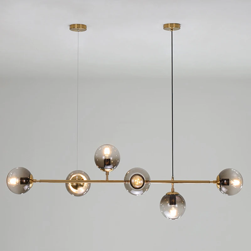 

Nordic Modern Hanging Ceiling Lamps LED Crystal Pendants For Chandeliers Bedroom Living Room E27 Indoor Lighting Pendant Lights