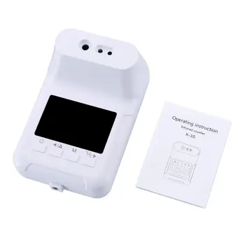 

K-3S Wall-mounted Thermometer Voice Prompt Infrared Thermometer Automatic Induction Non-contact Fixed Thermometer