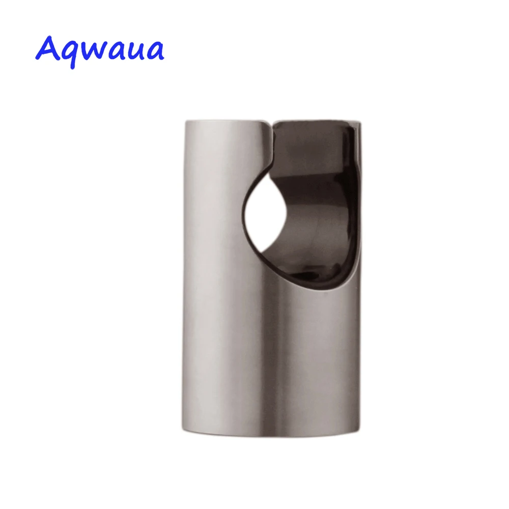 Aqwaua SUS304 Stainless Steel Shower Head Holder Bracket Stand For Shower Hose Bathroom Use Standard Size Bathroom Accessories