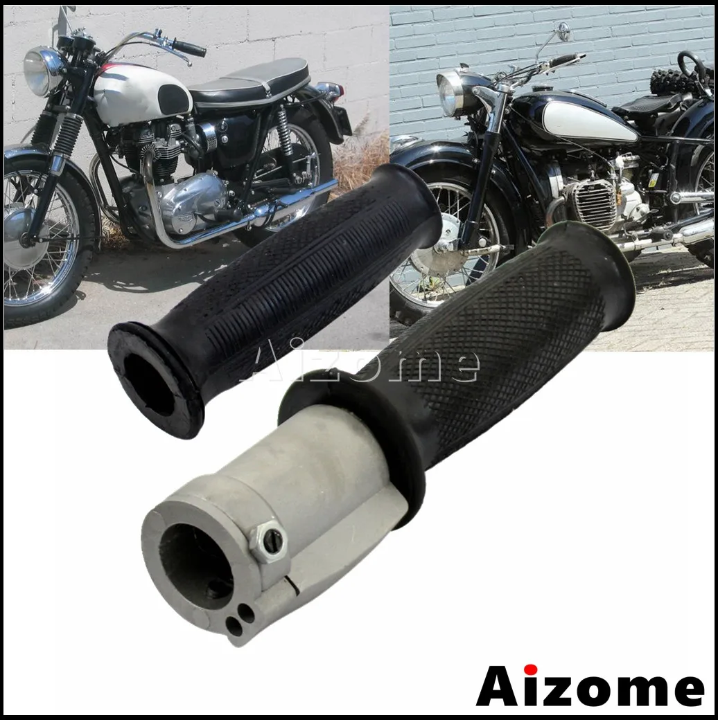 Left-Right-Retro-Throttle-Grips-Ural-Sidecar-Handlebar-Grips-For-BMW ...