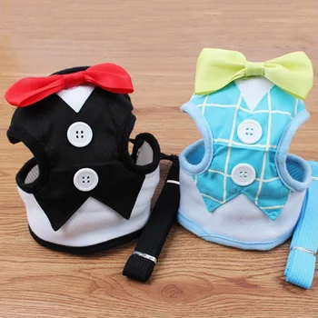 

Gentle Cloth Cute Pet Dog Clothing for Holiday Party Gentleman Cosplay Jackets with Collar for Puppy Puppy Dog Supplies