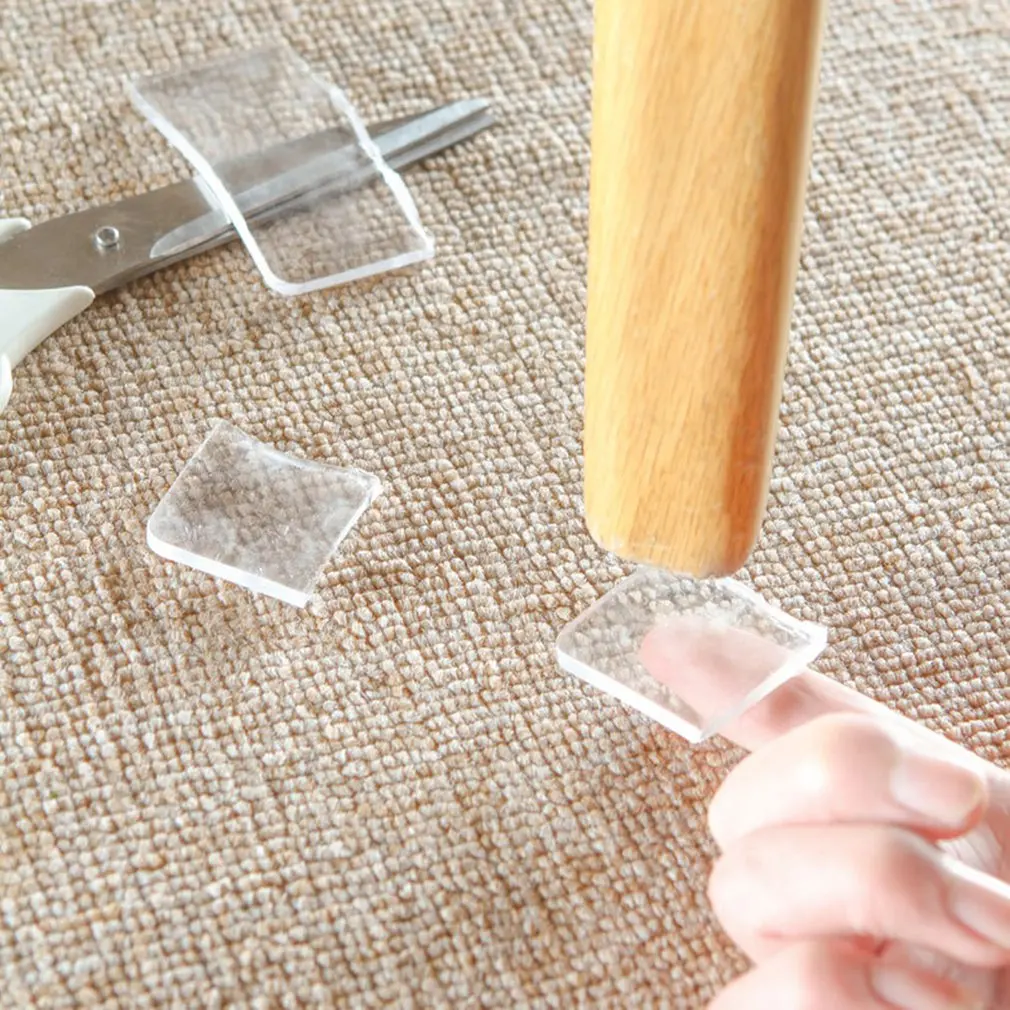Non-Slip Коврики на стол утолщение скамья мебель коврики немой ножки стула, стола наклейки для ног и деревянным каркасом коврик 4 шт. в упаковке