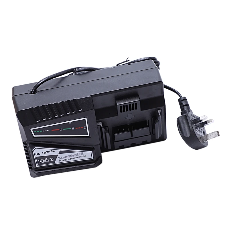 14.4/20V(Max) 4.5A Lithium Battery Charger For Hitachi Uc18Yfsl Bsl1415 Bsl1420 Bsl1430 Bsl1440 Bsl1450