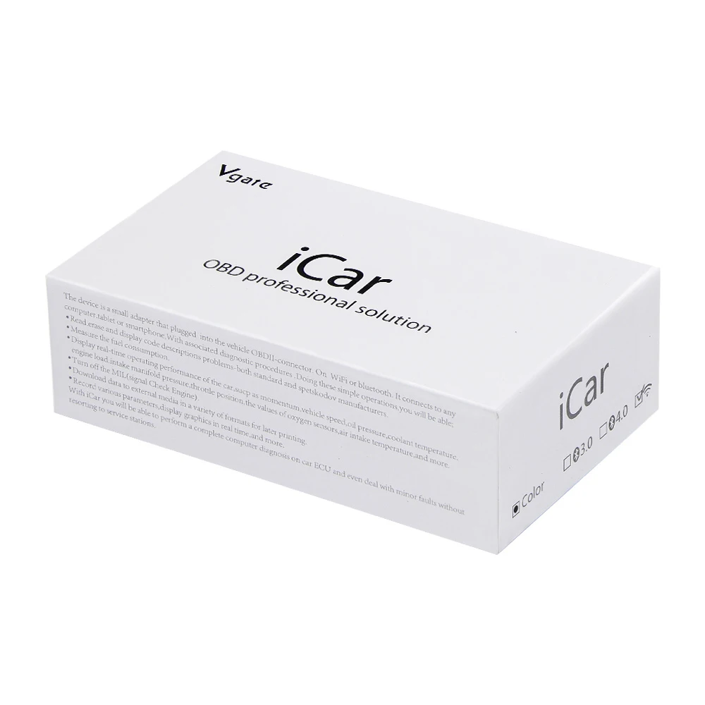 Vgate iCar2 ELM327 obd2 wifi сканер elm 327 V2.1 PK V1.5 obd2 wifi icar2 автоматический диагностический сканер для android/PC/IOS