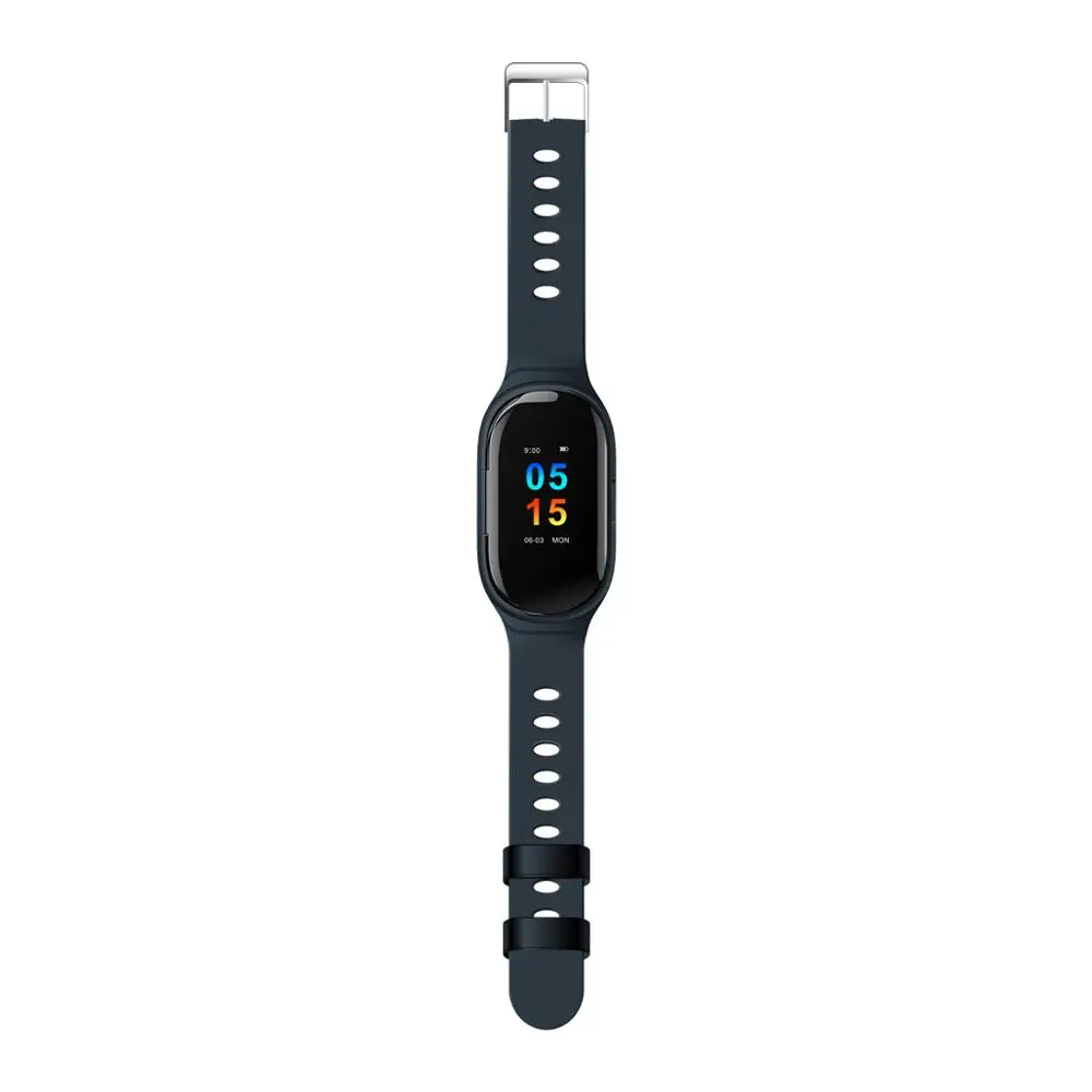 LEMFO новейшие AI умные часы мужские с Bluetooth наушниками монитор сердечного ритма Смарт-браслет длительное время ожидания спортивные часы - Цвет: Blue