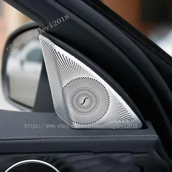 

Burmester design tweeter speaker cover Trim For Benz new C class W205 C200 260