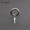Exceepand 9 pcs Set Stainless Steel Frame Fishing Rod Guide Boat Rod Line Eyelet for Fishing Rod Building or Repair ► Photo 2/6