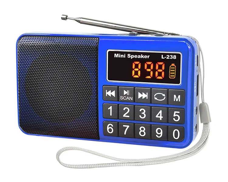 L238 SW/AM/FM многодиапазонный динамик портативный цифровой радиоприемник стерео