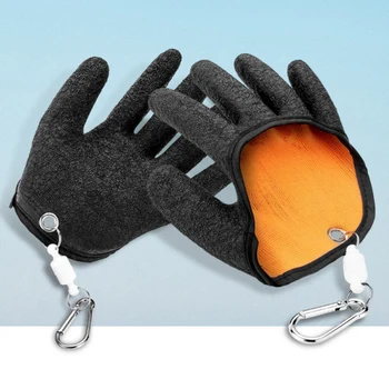 SPECIAL PRICE ❤️ Fishing Gloves waterproof Magnet Release Professional Anti-Slip Latex Hunting Gloves - discount item 20% OFF Sports & Entertainment