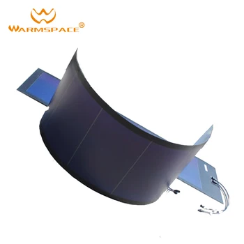 

WARMSPACE 36W ETFE flexible thin film solar panel automobile electric power generation system for outdoor emergency