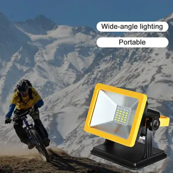 

15W Waterproof Searchlight Spotlights Flashlight Outdoor Hunting Portable Rechargeable LED Work Light with Magnetic Base