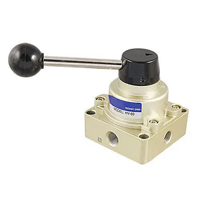 

Direct Action 3 Positions 4 Ways Hand Switching Valve