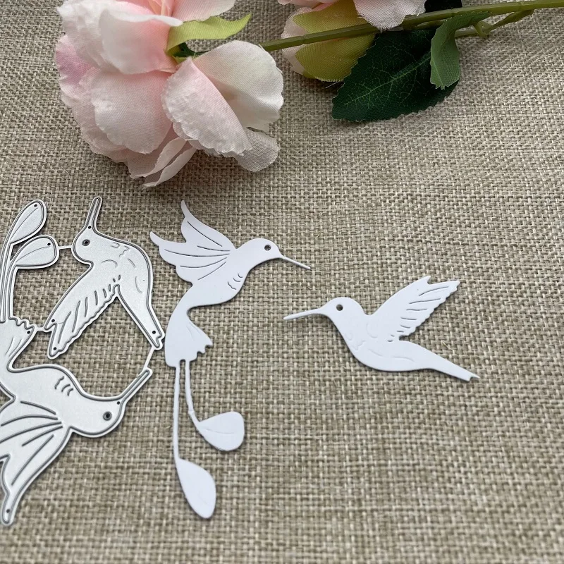 

Металлические штампы для украшения птиц, трафареты для рукоделия, скрапбукинг, декоративное тиснение, ручная работа, шаблон для высечки, форма