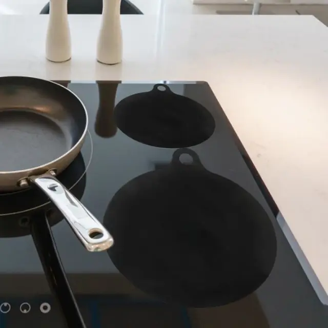 Nem Csúszás Hőszigetelt Szilikon Indukciós Főzőlap-Védővédő 250 ℃ Househies Supplies Főző Eszközök Konyhai Kiegészítők - Image 3