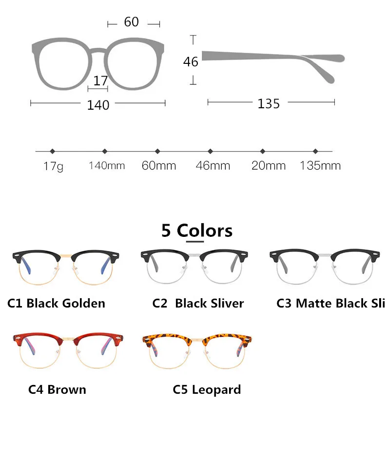 Diopter-0,5-1,0 до-6,0 ультралегкие заклепки голубое покрытие готовое близорукость очки для женщин и мужчин ретро студенческие близорукие очки