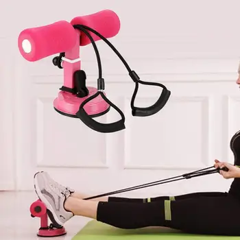 

Portable Suction Sit-ups Assistant Abdominal Workout Sit up Bar Muscle Training Body Slimming Pedal Exerciser Tension Rope Set