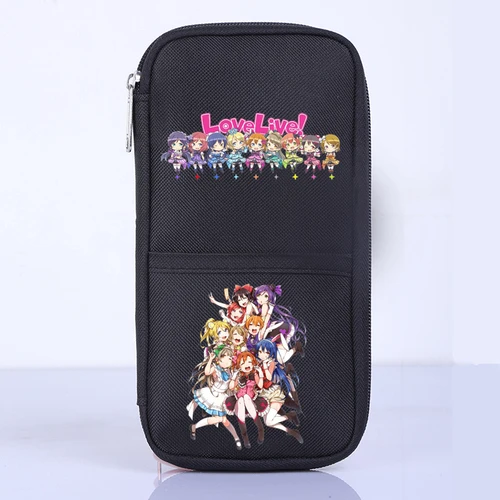 Lovelive студент, школа, офис хранения канцелярских принадлежностей Косплей Ручка Карандаш Чехол Сумка кошелек унисекс подарок - Цвет: LL10