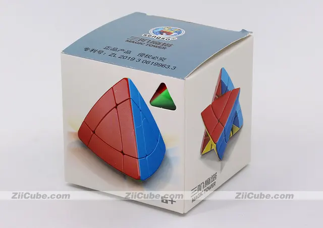 DS 3 Camadas 6-corner-Dimension cubo Pirâmide Hexagonal 3x3x3 Cubo Mágico  Brinquedo Quebra-cabeça Educacional - AliExpress