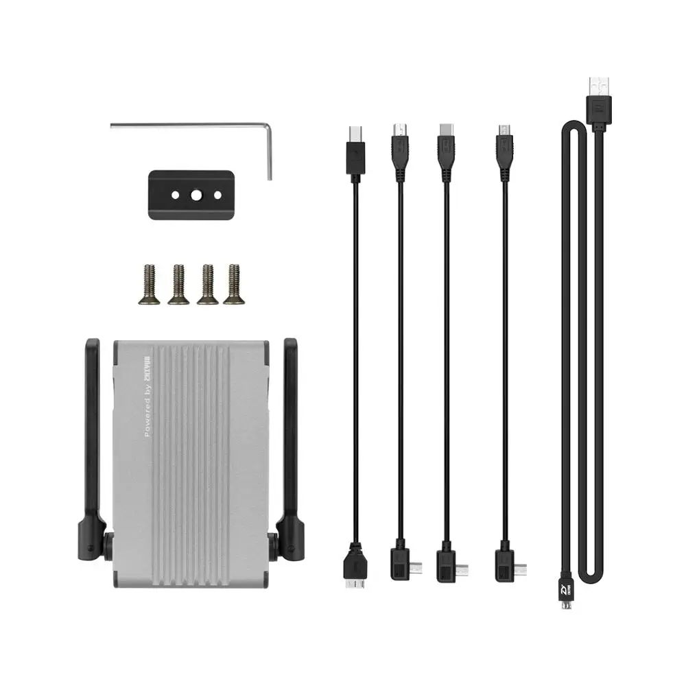 Zhiyun трансмонтировать передатчик передачи изображения Расстояние 100 м Поддержка Android и iOS системы для Zhiyun Weebill S
