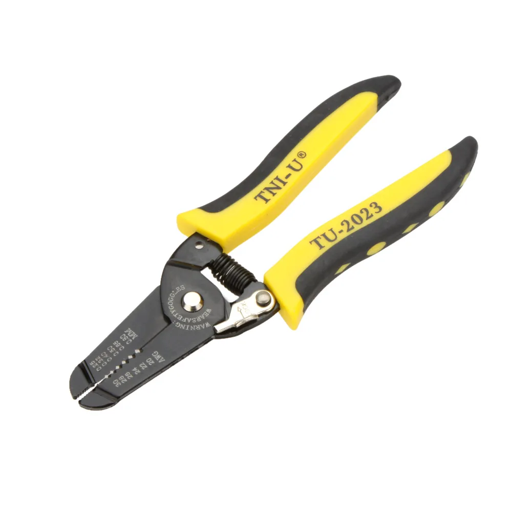 

Mini Striping Pliers Precise Wire Stripper/Cutter Tool Clamp & Steel Wire Cable Cutter Plier Tool Stripping 30-20AWG