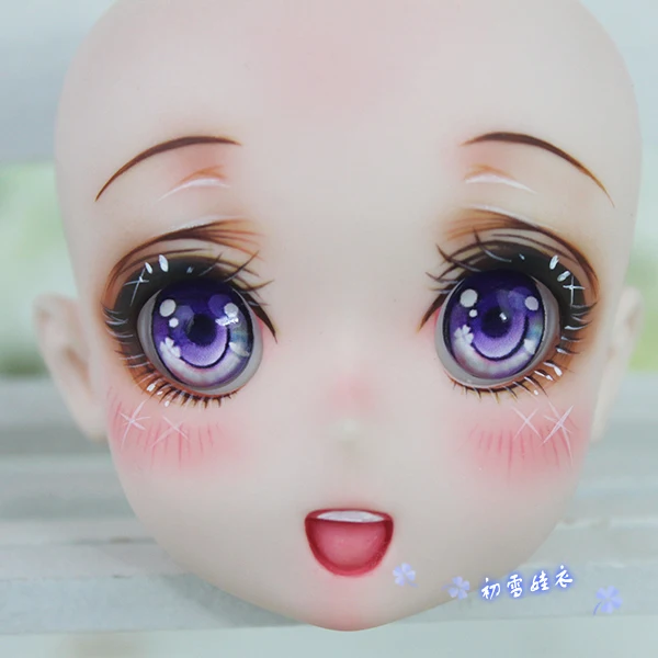 1/6 1/4 1/3 BJD аксессуары кукла полусферический глазный шар пластиковый мультфильм глаз для BJD/SD, не включает кукольную голову и другие E2558