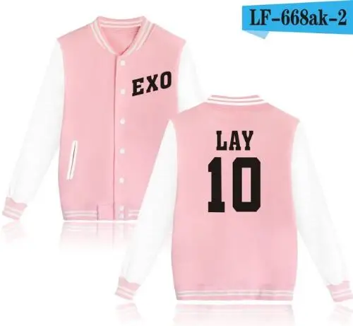 Pink and White Новинка, куртки, пальто, экзотическая толстовка, мы одна бейсбольная куртка для мужчин/женщин, зимние куртки для женщин/мужчин - Цвет: Pink and White