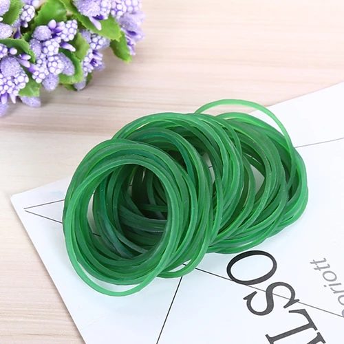 green 38 мм многоцветный резиновый ремешок для школы и офиса, связывающие гаджеты, Прочные эластичные резинки - Цвет: green