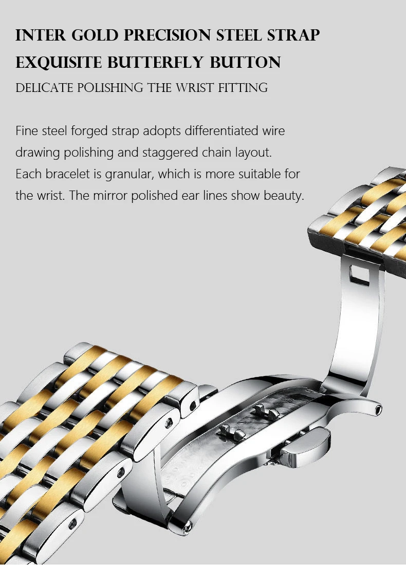 2021 New Casual Sport Chronograph Men's Watches Stainless Steel Band Wristwatch Big Dial Quartz Clock with Luminous Pointers