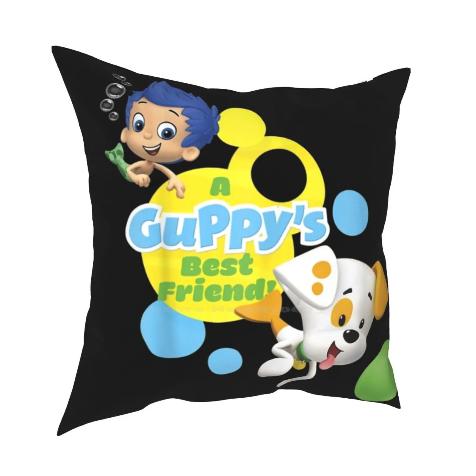 Bubble Guppies E Bubble Puppy Fashion Sofa Throw Pillow Cover Federa Bubble Guppys Guppys Friend Gil Puppy Ufficiale