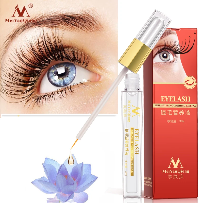 

Herbal Eyelash Growth Treatments Liquid Serum Enhancer Eye Lash Longer Thicker Better than Eyelash Extension Powerful Makeup