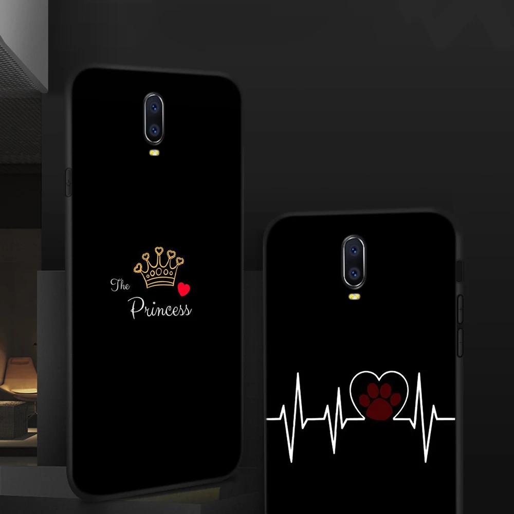 Мягкий ТПУ чехол Lavaza QUEEN LOVING KING для OPPO Realme 2 3 Pro X Lite Q 5 A5 для OPPO Reno Z 2