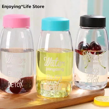 

Cute Children's Plastic Water Bottle Sports Water Cup Outdoor Creative Cup Home Outdoor Portable Bottle