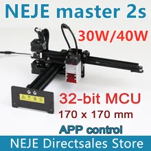 New NEJE Master 2S 30W Powerful Laser Engraving Machine Engraver Cutter 2 In 1 Adjustable Variable Focus Lens and Fixed Focal La