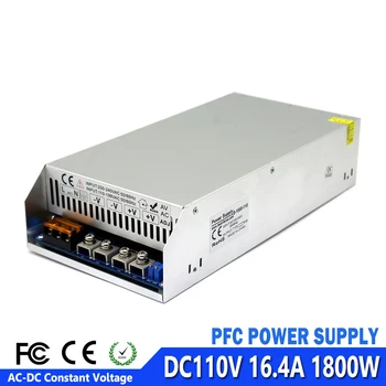 

Universal 110VDC Switching Power Supply 16.4A 1800W Driver Transformers 110V 220V AC To DC 110V SMPS for Stepper CNC CCTV Motor