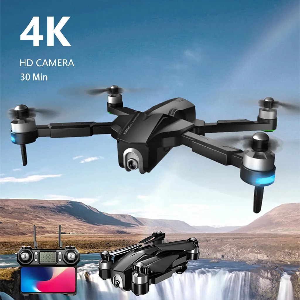 XMR/C M8 Дрон 5G wifi FPV gps с 4K высокой HD камерой VR модель складной Радиоуправляемый Дрон Радиоуправляемый квадрокоптер RTF с оптическим потоком позиционирования