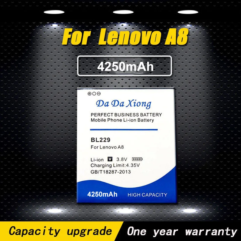 Новая высококачественная Батарея 4250 мАч BL229 BL 229 для телефона lenovo A8 A808T A806