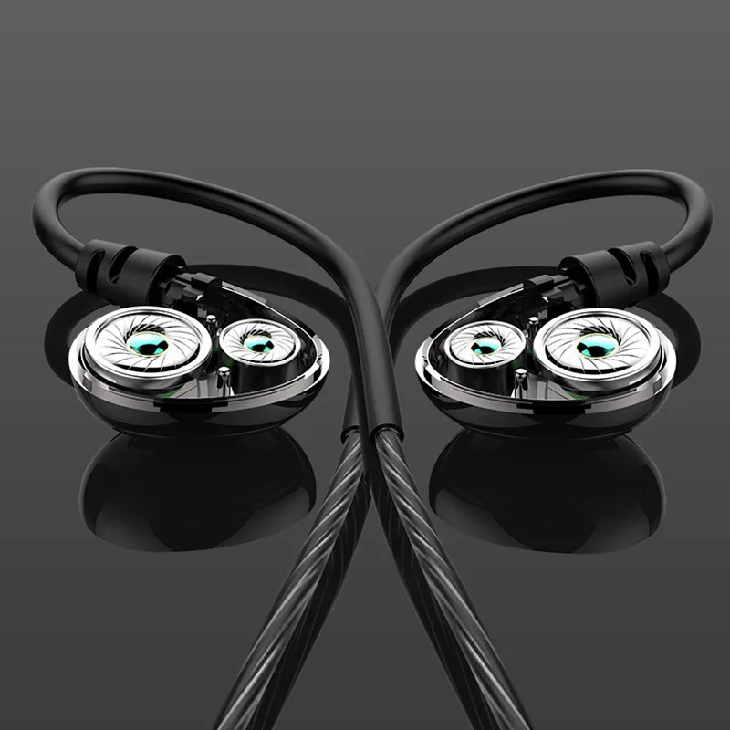 Z4 спортивные наушники-вкладыши с микрофоном бас Hifi гарнитура MMCX кабель
