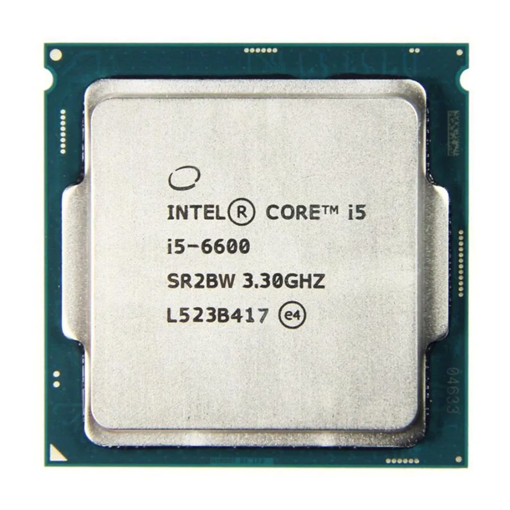 Процессор Intel Core i5 6600 3,3 ГГц 6 Мб кэш-памяти четырехъядерный процессор для настольного компьютера LGA1151 ЦП